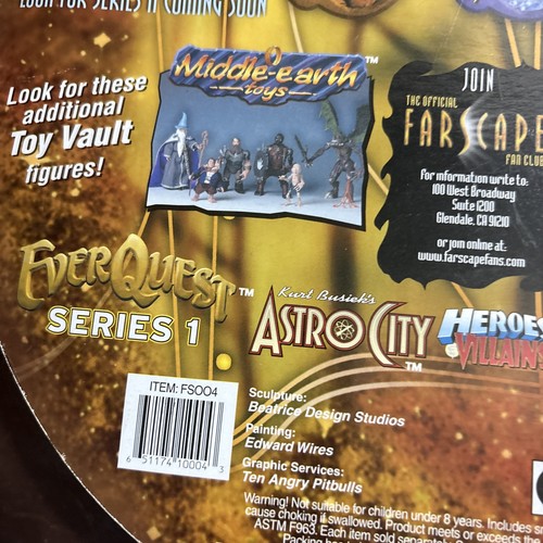Rygel Farscape Spielzeug Tresor Serie 2 & Serie 1 Chiana kostenloser Versand - Bild 19 von 23