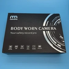 CammPro 1826 Pro Night Vision HD Waterproof 1296P 64GB Body Worn Police Camera