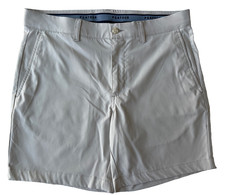 PGA TOUR Shorts Mens 30 Beige Golf Performance Stretch Lightweight Flat Front