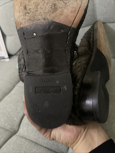 dolce gabbana snake skin ankle boots Size 10 - Picture 18 of 20
