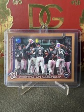 2025 Topps Series 2 Washington Nationals 507 Gold / 2025