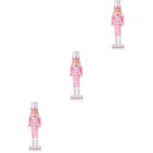  3 Pack Nussknacker Weihnachtsdekoration Figuren Nussknacker-Ornamente