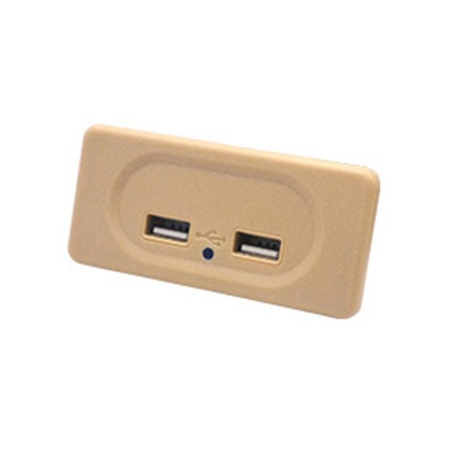 Car Charger Dual USB Ports Fast Charge Socket Power Adapter Outlet for RV Truck - Photo 10 sur 10