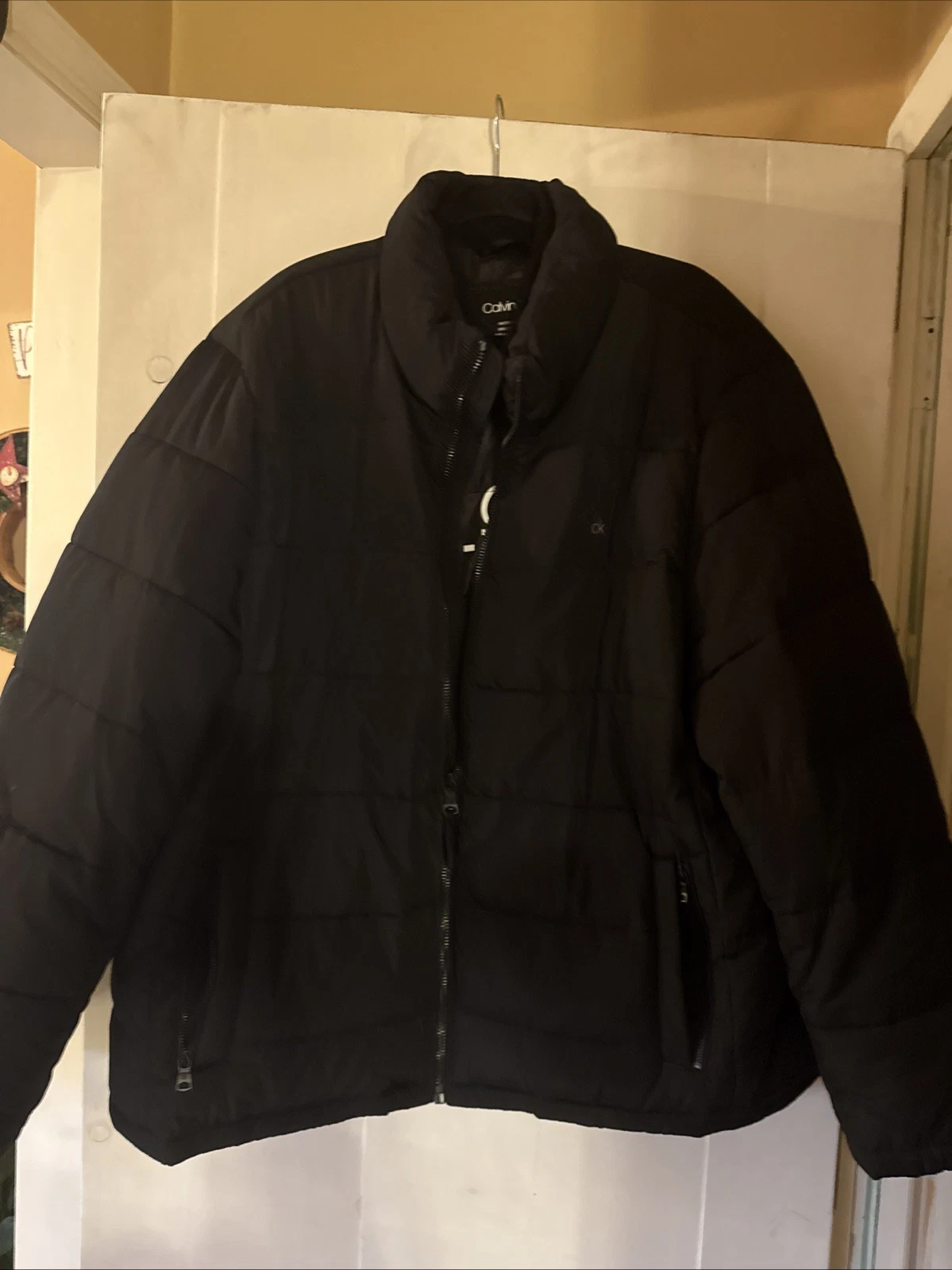 Calvin Klein Water Resistant 0* F Warmth Factor Black Puffer Jacket Size XXLarge