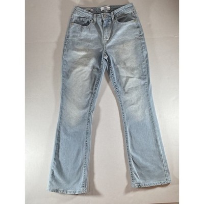 YMI Jeans Women's Size 7 Light Wash Embroidered Back Pocket Denim Jeans
