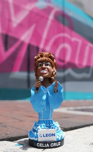 Celia Cruz Miami Marlins Bobblehead SGA NIB **Rare** - Picture 1 of 2