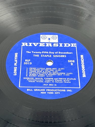 The Staple Singers - The Twenty-Fifth Day Of December RLP 3513 - Foto 6 di 8
