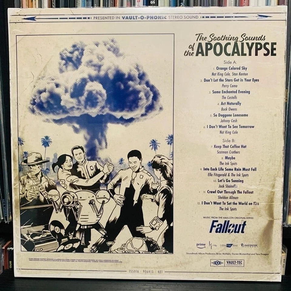 Fallout - The Soothing Sounds Of The Apocalypse Presented By Vault-Tec Vinyl LP - Image 2 of 2