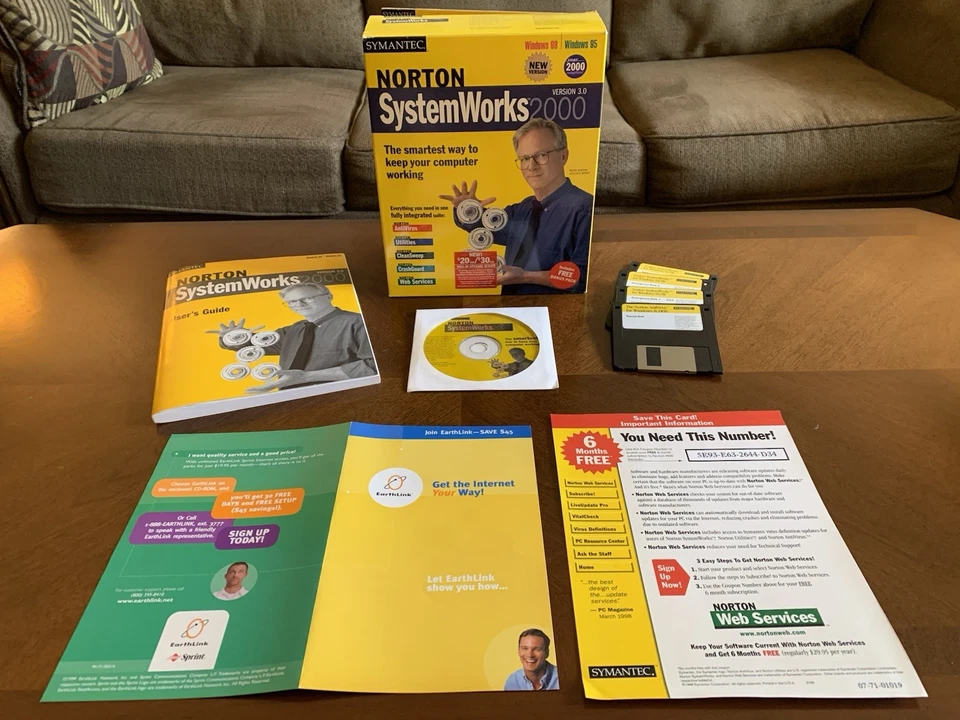 Symantec Norton SystemWorks 2000 3.0 for Wibdows 95/98/2000 & recovery discs - Image 3 of 4