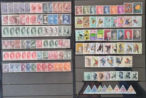 AUSTRALIA - COLLECTION OF USED PRE DECIMAL AND DECIMALS - Picture 3 of 7