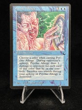 PSYCHIC ALLERGY The Dark 1994 Magic The Gathering MTG TCG Rare🔥Reserved List🔥