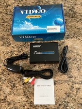 HDMI to RCA + S-VIDEO CONVERTER. VC269US (NEVER USED)