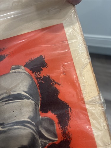 Extremely Rare 1960 Jack the Ripper original window card movie poster - vintage - Bild 4 von 4