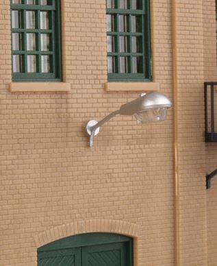 Walthers 949-4314 HO Moderno Brazo Corto Montaje en Pared Paquete de Luces (3) | Zustand: New