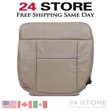 For 2007 2008 Ford F-150 Lariat XL XLT STX Driver Side Bottom Leather Seat Cover