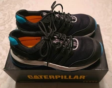 CAT Streamline 2.0 Women’s 7.5 Composite Toe Work Shoes Black/Teal ASTM EH SR Ne