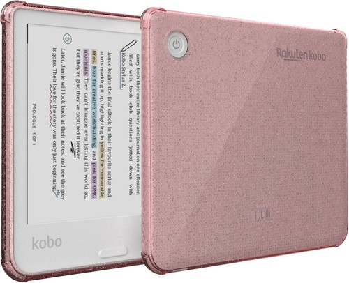 Case for 7" Kobo Libra Colour Anti-Yellowing Lightweight Clear eReader Cover - Picture 16 of 21