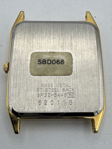 Vintage NOS Seiko 5P32-5A49 Men’s Wristwatch Case, Dial and Hands Only - Picture 2 of 9