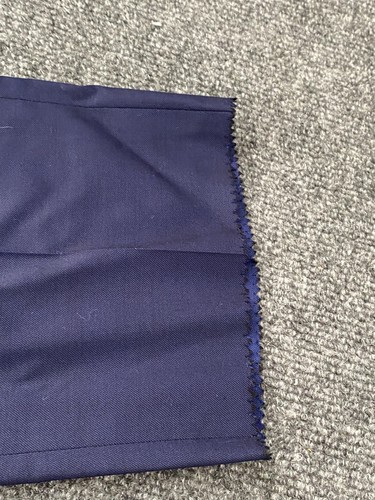 Hugo Boss AG Dieselstrasse 12 Anzughose Wolle ungesäumt blau Größe 34R - Bild 13 von 17