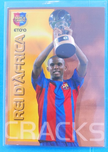 LOTE X 32 2004 PANINI SPORTS MEGA CRACKS BARCA CAMPIO - Imagen 8 de 24