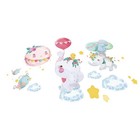 2 Sheets Child Room Wall Decals Animal Stickers Elephant Balloon Wall Stickers