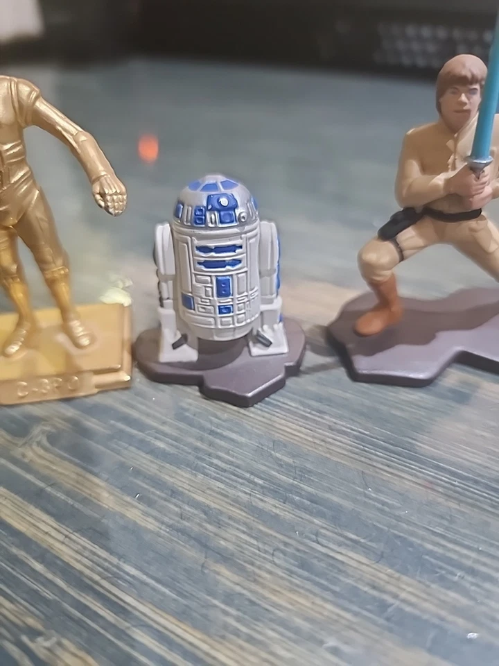 Набор из 4 коллекционных литых фигурок Kenner Star Wars Action Masters 2 шт. - Изображение 3 из 4