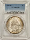 1902-O Morgan Dollar Light Rim Toning - PCGS MS65 Gem Strong Luster
