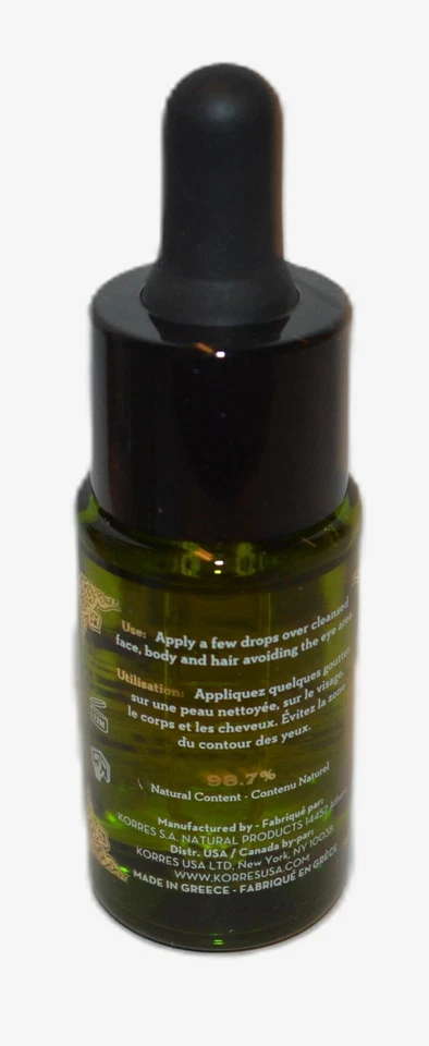 Korres Pure Greek Olive 3-In-1 Nourishing Oil 15ML .51 fl oz Travel Size - Image 3 of 4