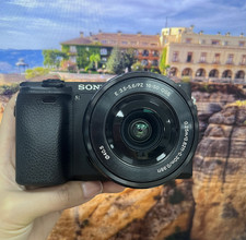 Sony Alpha a6400 Mirrorless 24.2MP 4K Digital Camera with 16-50mm Lens- English