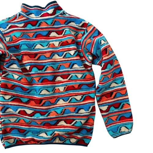 Patagonia Synchilla Fleece Pullover Sweater Jacket Aztec Southwest Kid’s XL 14 - Picture 8 of 14