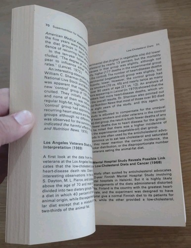 SUPER-NUTRITION FOR HEALTHY HEARTS by Richard Passwater, Ph.D - 1977 - Paperback - Picture 3 of 4