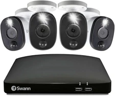 Swann Home/Business Wired DVR, 1080p Full HD Security Camera System, 8 Channels