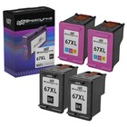 Speedy zamiennik wkładów atramentowych HP 67XL HY 2 czarne 3YM57AN 2 kolory 3YM58AN