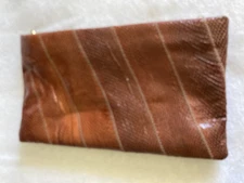 VINTAGE GENUINE SNAKE SKIN CLUTCH OR SHOULDER HANDBAG PURSE