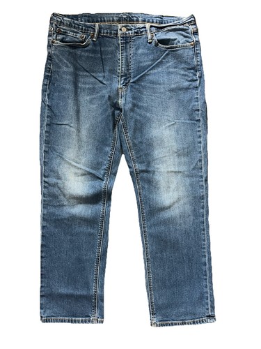 Levi's 541 Jeans Herren Größe 38x30 Mid Rise Straight Light Wash Classic Dnm-Lesen - Bild 2 von 7