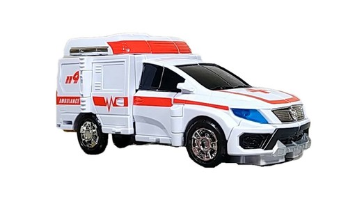 Hello Carbot Dandy Ambulance X Action Figure Transformation Robot Vehicle Toy - Picture 4 of 5