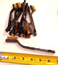 MINI WIRE BRUSH 12 PC. BRASS CLEANING DETAIL BRUSHES