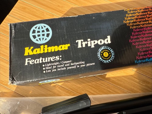 New Kalimar 960 Tripod Camera Photo 50” Light Weight 2 Way Pan Head NIB Gift - Picture 6 of 6