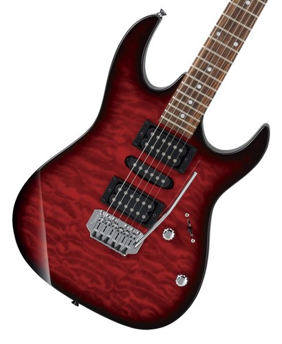 Ibanez Gio grx70qa TRB Electric Guitar Accessory Set Included - 第 1/5 張圖片