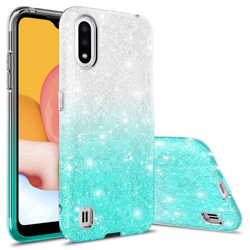 For Samsung Galaxy A01 Slim Shinning Bling Glitter Sparkle Case - 第 6/6 張圖片