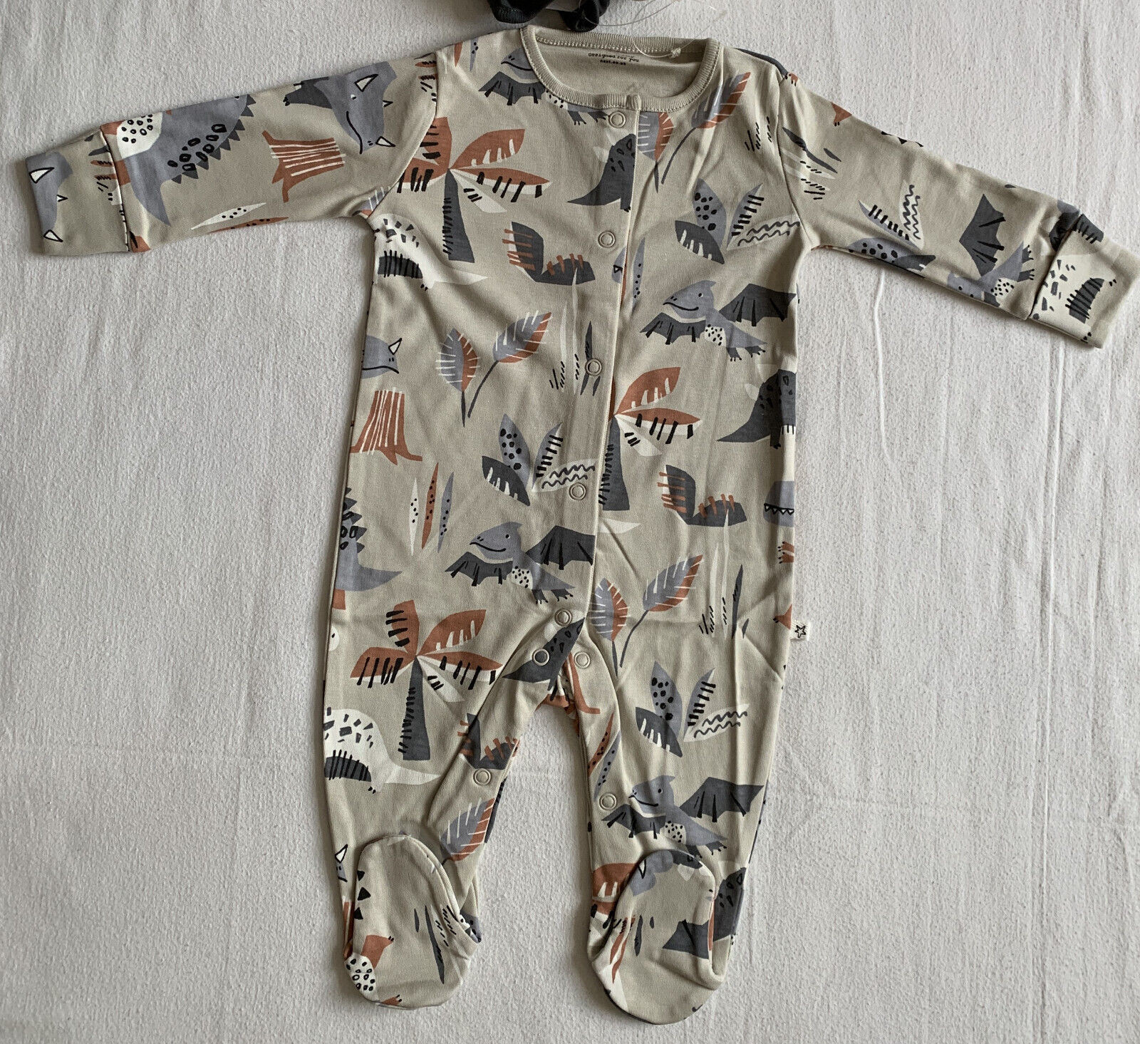 BNWT Baby Boys 3pk Dinosaur Sleepsuits 1218 months NEXT eBay