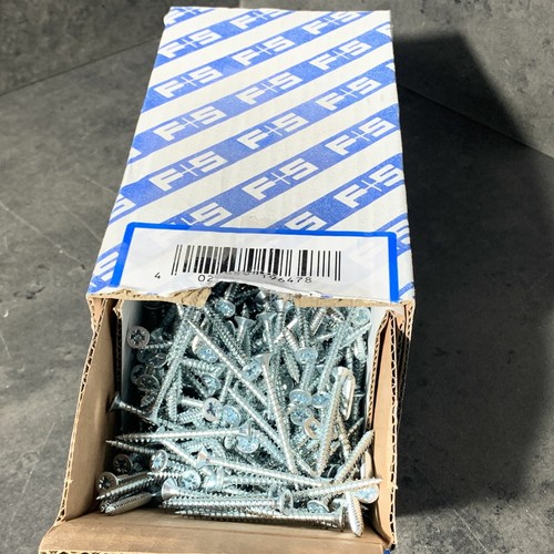 500 Stück Spanplattenschraube Kreuzschlitz 3,5 x 40 PZ2 Senkkopf Holzbauschraube