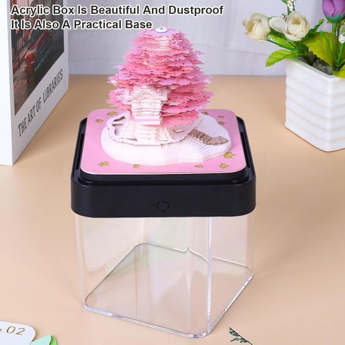3D Art Calendar Memo Pad 2024 Creative Time Piece Calendar DIY Tree Rip Away US - Picture 12 of 14