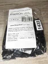 New ~ Women's ShapeOn Bust-to-Thigh 16-Point Shaper Black ~ Size L