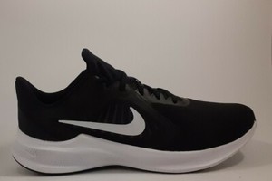 Tênis Nike Downshifter 10 Casual Tênis Esportivo Masculino Tênis De Corrida Preto Branco Novo | eBay