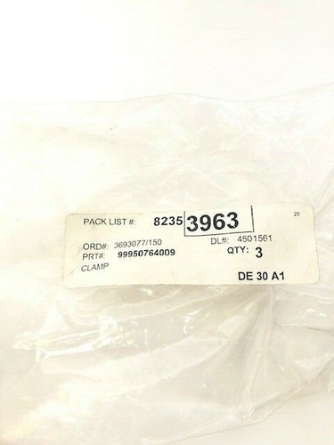 Genuine Porsche Clips for Rocker Panel - Set of 3 - 999 507 640 09 - Picture 2 of 2