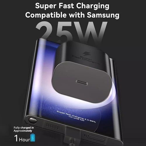 25W USB-C PD Fast Charging Wall USB C Charger Power Adapter Type-C Brick - Picture 12 of 16