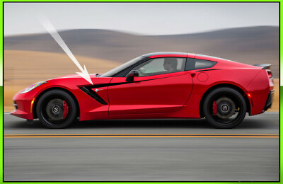 Stinger Side Stripe Decal Graphics Fits - 2014-2019 C7 Corvette 