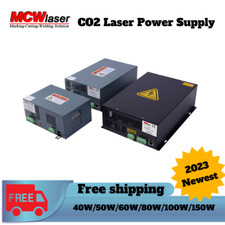 MCWlaser 50W 60W 80W CO2 Laser Power Supply for Laser Engraver Laser Cutting