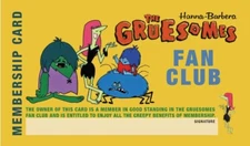THE GRUESOMES FAN CLUB MEMBERSHIP CARD - CUSTOM FANTASY CARD